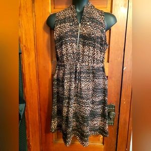 Apt 9 Women's Plus Size 0X Multi Color Dot Dress